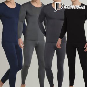 제임스딘 남성 넥라인 텐션폴리기모내의세트 JHMIWP53