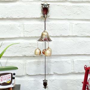 SHJ 에폭부엉이3P 문종 풍경 도어벨 현관장식 현관종