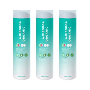 프리미엄 유기농 화장솜 300매 퓨어스티치(100매X3개세트)