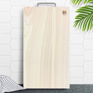 편백나무도마히노끼 대 캠핑용 양면 손잡이 도마