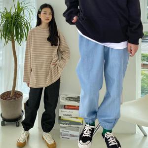 [제니]제니 JN 조거 데님 팬츠 봄 가을 여아 주니어 청 바지