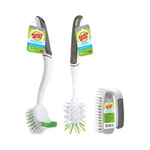 NEW 3M 유리병+냄비 팬 + 씽크대브러쉬 주방3종세트