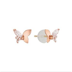 미니골드 14K [BP] 샤이닝 나비 귀걸이 ETRM4186