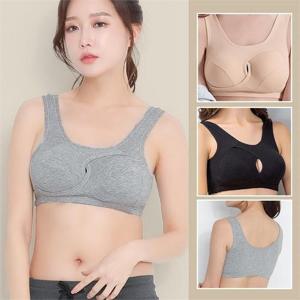 수면브라 노와이어 런닝 요가브라탑 로렌스