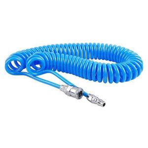 에어코일호스 콤프레샤호스 에어호스 청색 8mm 8x7.5M