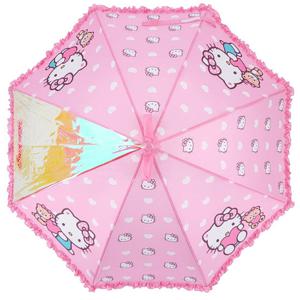 헬로키티 47리본하트패턴 우산