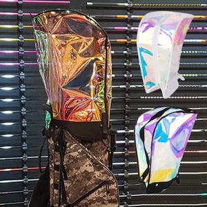 방수전용 투명 홀로그램 골프백 후드커버 골프백커버 골프용품