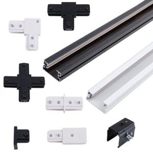 레일등기구 전기조명 조명레일 부속/전원마감/블랙