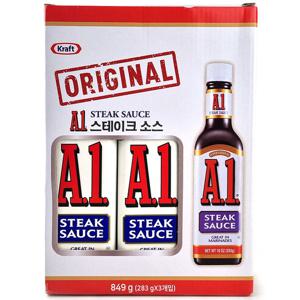 코스트코 크래프트 A1 스테이크 소스 849g(283g x 3병) 에이원