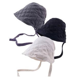 누빔 턱끈 벙거지 3color 따뜻한 여성 엄마 겨울모자/BR-B28013