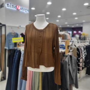 [나인스텝]N23NW3309 세로 골지 니트_US