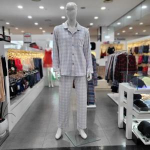 비너스 sh06 포근한 극세사 남성 파자마세트 VPA4387M