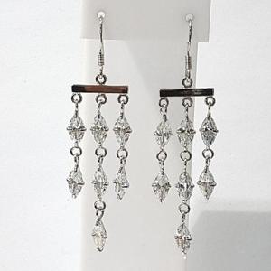 [블루케이] 실버925 다이아컷 큐빅 귀걸이231205-23