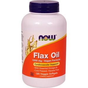 나우푸드 플랙스 오일 1000 mg 120 베지 소프트젤