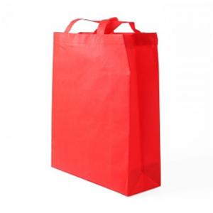 비비드 부직포 가방 레드 질긴 부직포쇼핑백