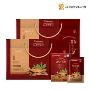대웅생명과학 6년근 홍삼 70ml 30포 2세트(60포)