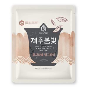 포모나 제주봄빛 홍차라떼 얼그레이 500g