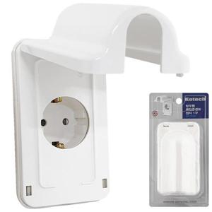 코텍 방우형 매입콘센트 접지 1구 K0499 매립형 방수