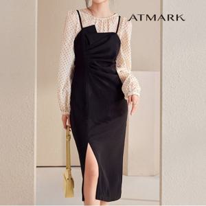 ATMARK 핀턱페이크레이어드원피스_AA41OP045G
