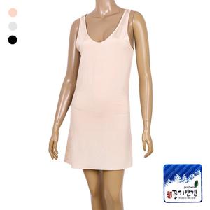 바풀 HG 183062 풍기인견 속치마 미들 나시 원피스
