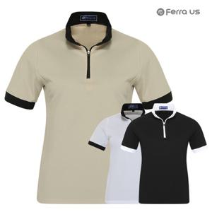 페라어스 여성 엠버 반집업 골프 반팔셔츠 ATM3JFU5011