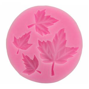 상세정보참조 실리콘 몰드 수제_단풍잎 대중소 4구 석고방향제 비누 상세정보참조