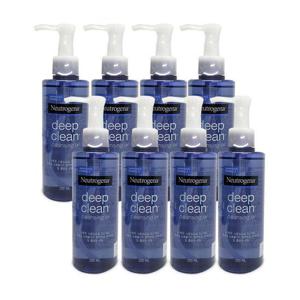 뉴트로지나 딥 클린 클렌징 오일 200ml 모공케어 8개 Ss