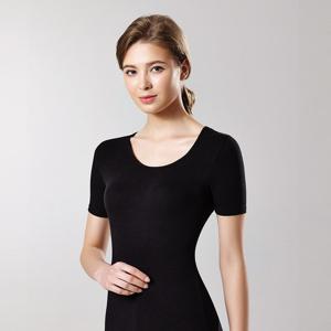 제임스딘 여성 반팔 발열 내의 내복 상의 JHWIX015