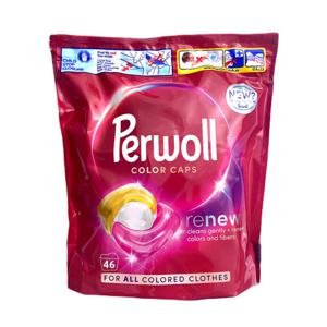 퍼울 퍼월 리뉴 기능성 세탁세제 캡슐세제 컬러 46개입