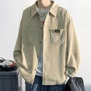 [잇백잇슈] 남성포켓코듀로이남방 간절기 가을옷 편안