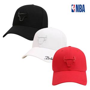 NBA 공용 시카고불스 아웃라인 메탈 하드볼캡 N255AP414P