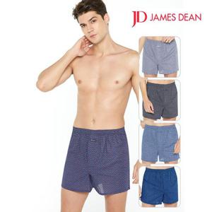 제임스딘 인밴드 남성 순면 트렁크 사각 팬티 5매입