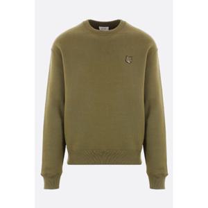 메종키츠네 볼드 폭스 헤드 패치 컴포트 스웨트셔츠 MM00316KM03