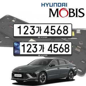 자동차 번호판가드 쏘나타 디엣지 현대모비스 가드