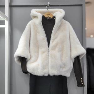 [무자크]후드 망또 숏퍼코트 MO9WLT07