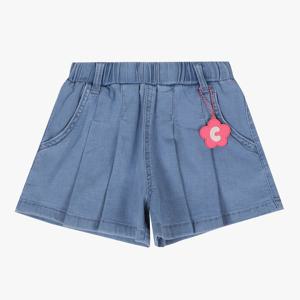 [코코리따]플리츠 4부 데님치마바지CETJ243E8