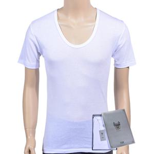 [트라이]부드러운 터치감 후라이스 디럭스 남성 백색 반팔 런닝0116jk