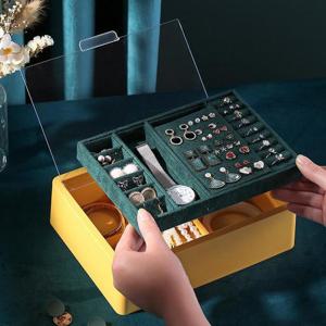 HND 벨벳 귀걸이 목걸이 반지 악세사리 주얼리 보관함