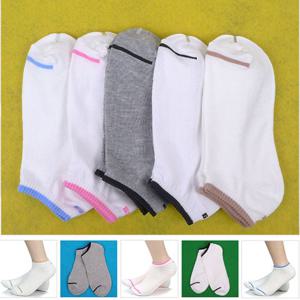 여자 발목양말(레인보우) 5켤레