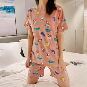 캐릭터 반팔 반바지 파자마 세트 HH-S06