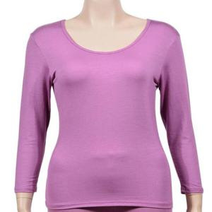 아트박스/옷자락 여자 민무늬 무지 부드러운 상의 긴팔티