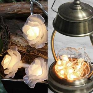 아트박스/아이클 와이어 LED 장식조명 별 구슬 장미