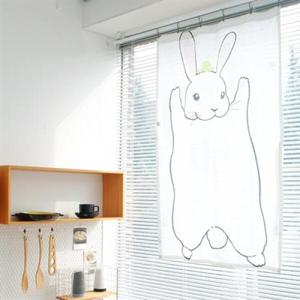 아트박스/모모제작소 당근있어요 북유럽 코튼 가리개커튼 85x134