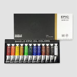 아트박스/쉴드 쉴드 에픽 유화물감 세트 20ml 12색