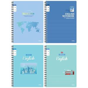 아트박스/아이비스 2500 초등영어스프링노트(SP-남/좁은칸)