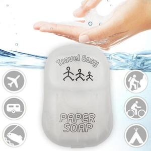 아트박스/빅터 언제어디서나 깨끗이 휴대용 종이비누 50매