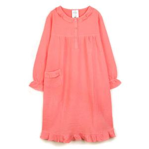 아트박스/알콩단잠 여성잠옷 퓨어 순면 이중지 원피스 파자마 PK