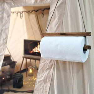 아트박스/스네프 스네프 우드 캠핑용 키친타올걸이 원목 파우치