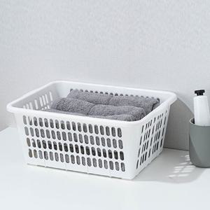 코스마 사각 다용도 바구니 2호 플라스틱바구니 바구니 수납바구니 정리바구니 바스켓 플라스틱바스켓 수납