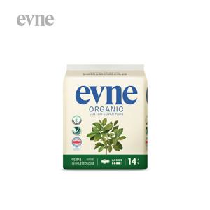 이브네 프리미엄 유기농 생리대 대형 14매